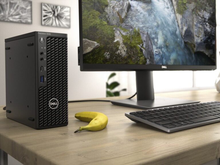 Dell Precision 3240 Compact malá, ale zároveň výkonná pracovní stanice