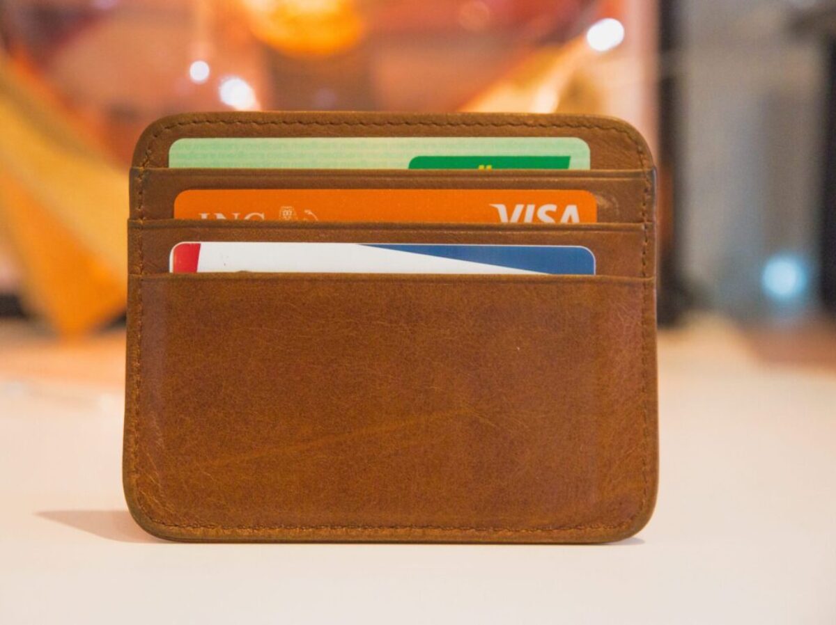 brown wallet