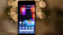 turn on black Android smartphone