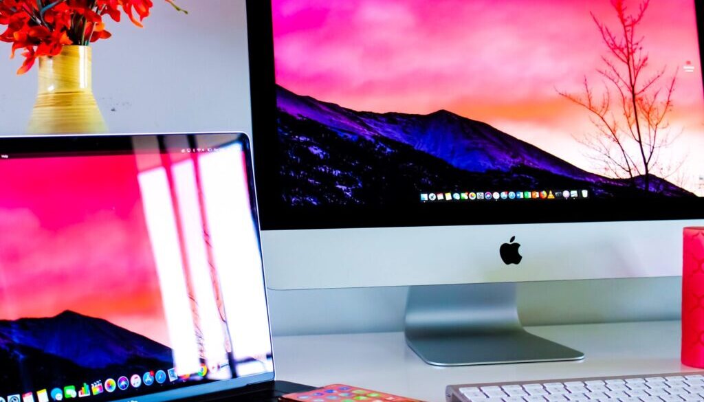 Devon Janse Van Rensburg / Unsplash.com space gray MacBook Pro
