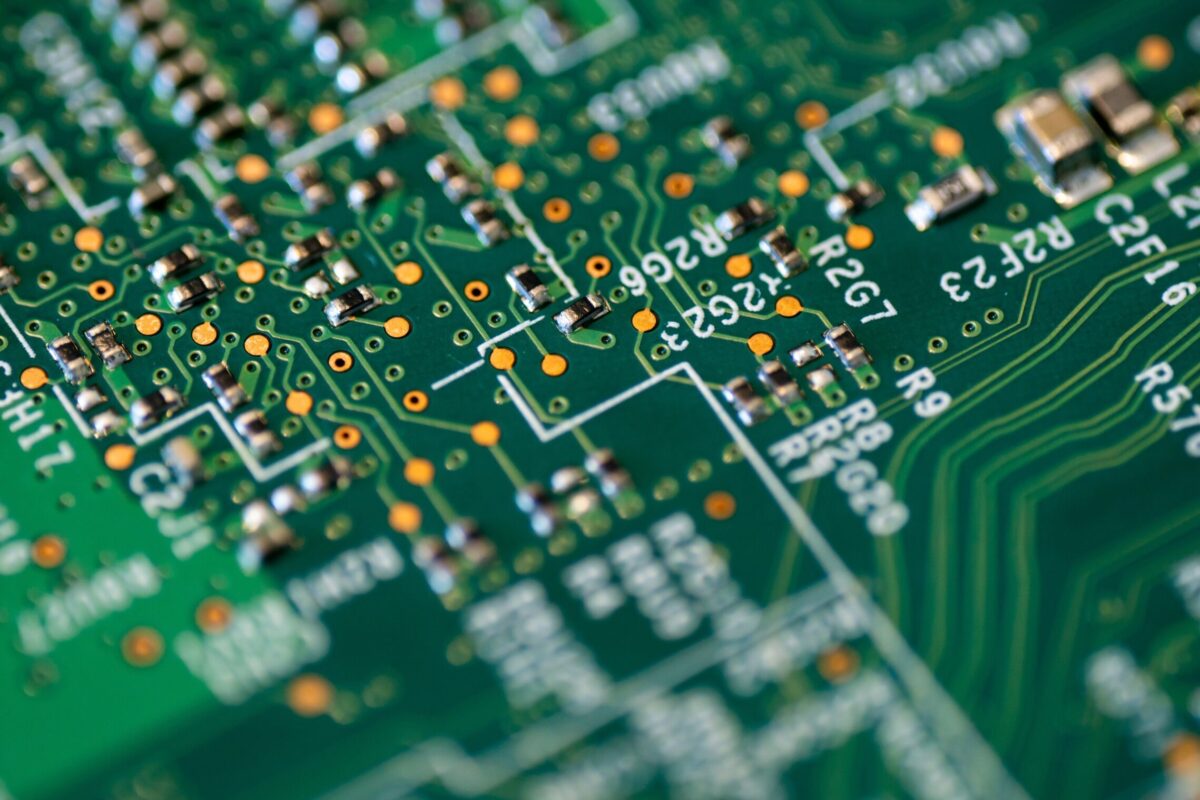 green circuit board