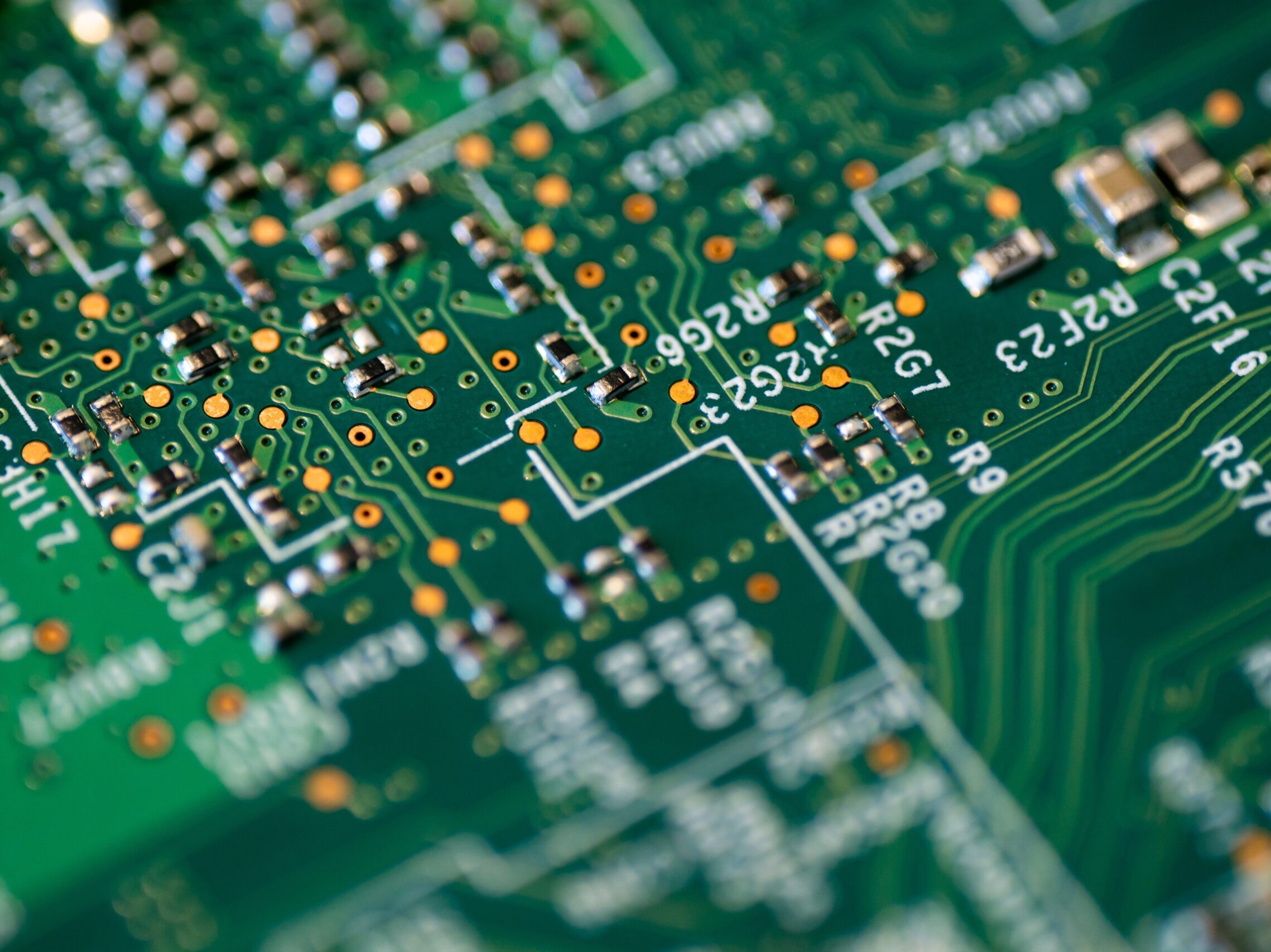 green circuit board