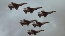 six fighter jets