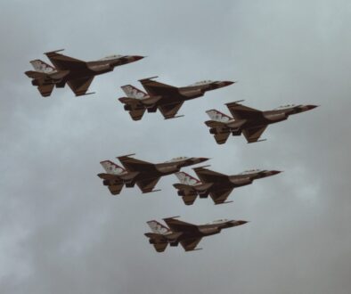 six fighter jets
