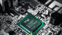 Intel computer processor in selective color photography