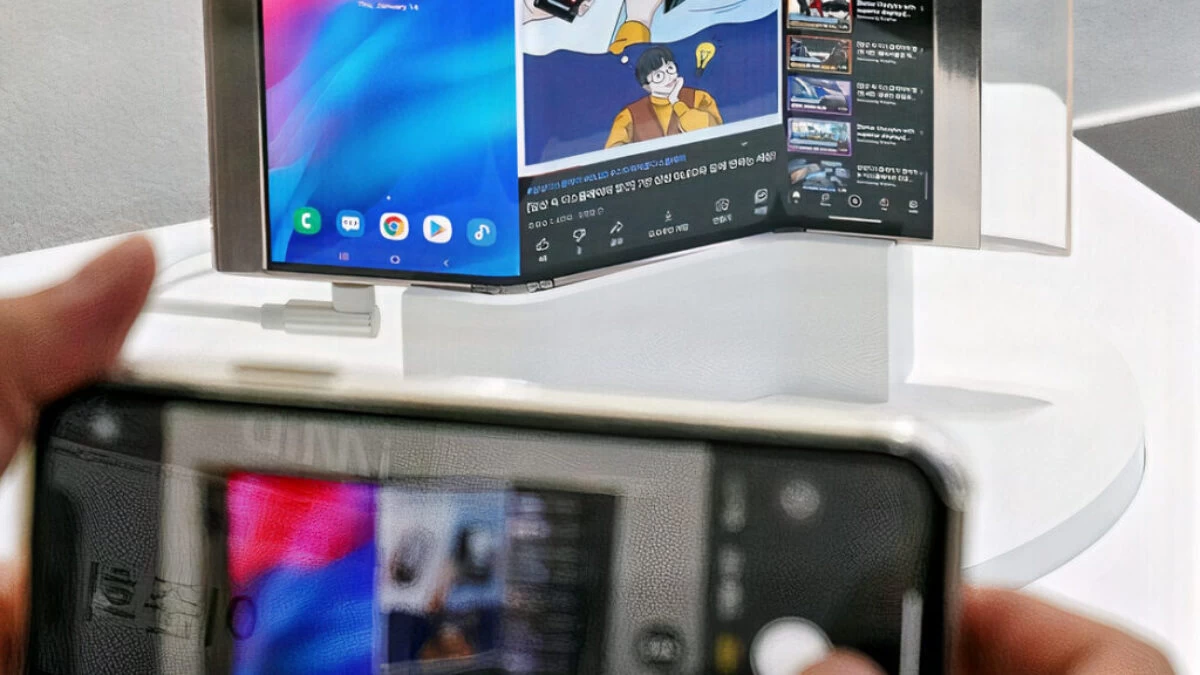 Samsung Flex In Out Flexible Display S Shape Imid 2021
