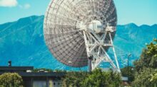 photo of gray metal tower satellite