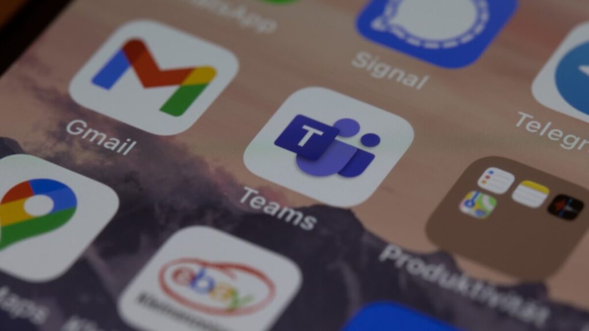 iphone screen with icons on screen