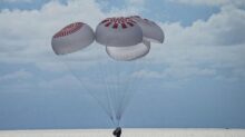 Spacex Inspiration4 Mission Safely Splashes Down In Spacex's Crew Dragon Capsule Off The Coast Of Kennedy Space Center