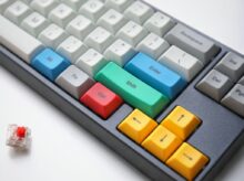white green and blue computer keyboard
