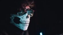 person wearing mask
