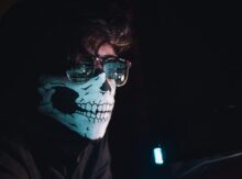 person wearing mask