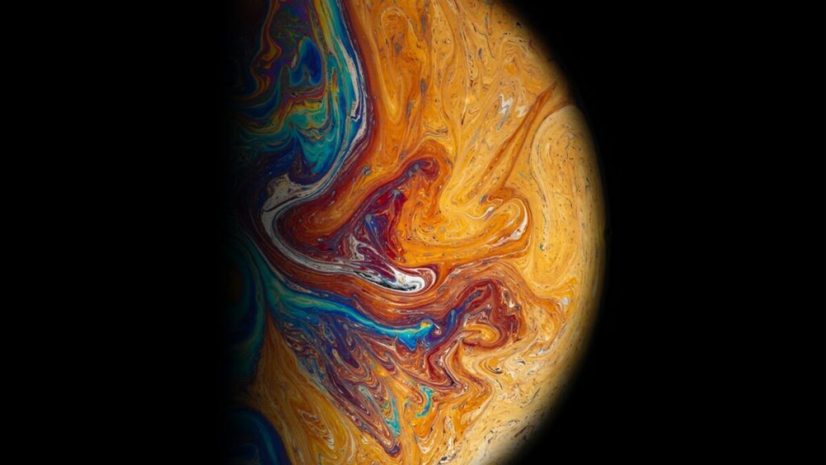 painting of planet