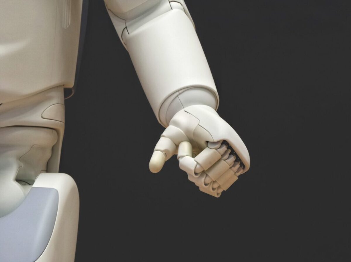 white robot