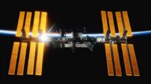 International Space Station orbits earth