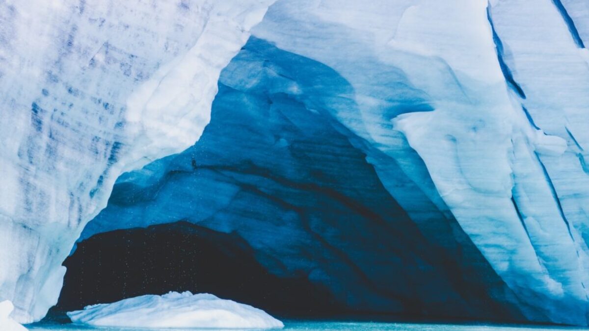 iceberg on water