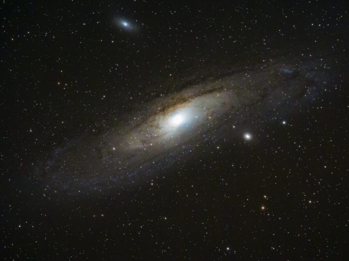 galaxy with starry night