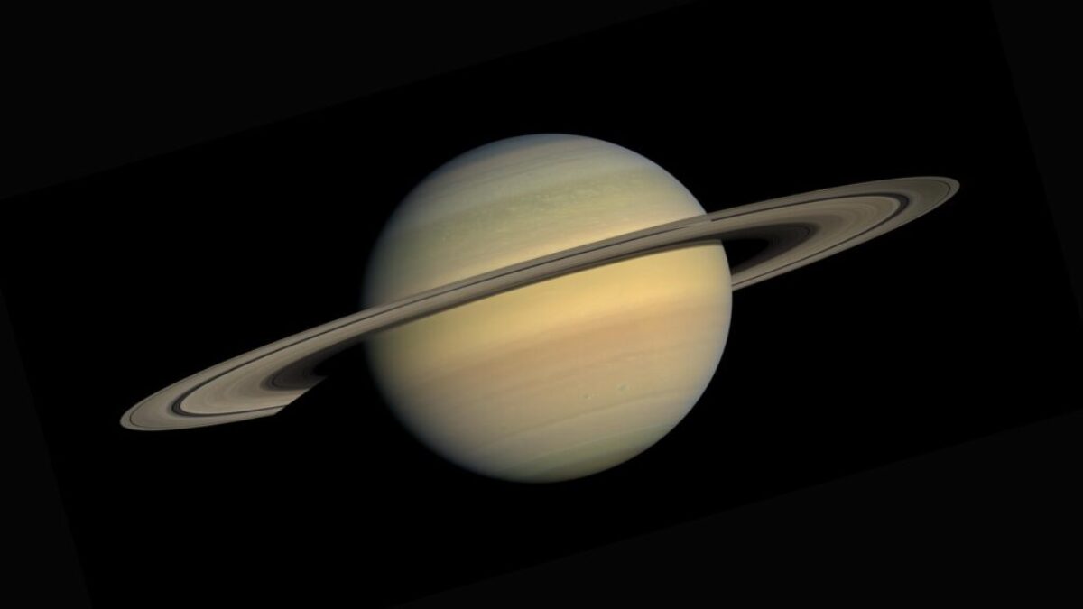 Saturn and its rings