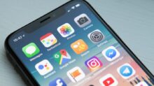 space gray iPhone X