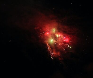 fireworks display scenery