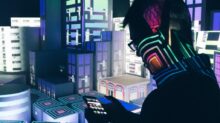 man inside computerized room