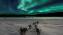 scenery of aurora