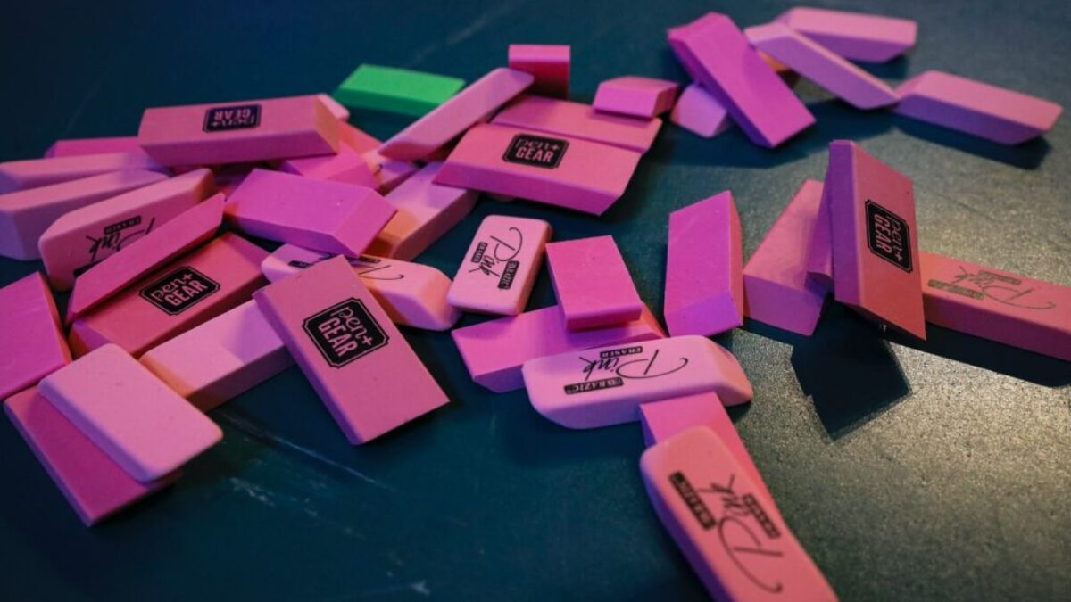 pink and purple plastic blocks