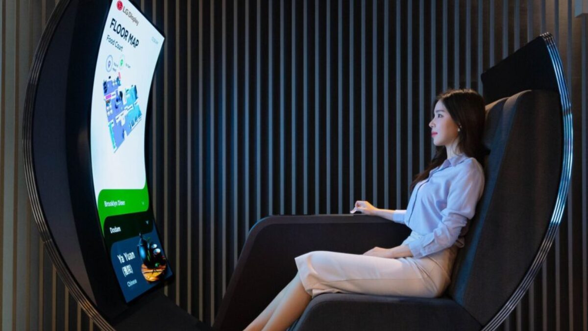 Společnost LG představila speciální OLED displeje pro sportovce