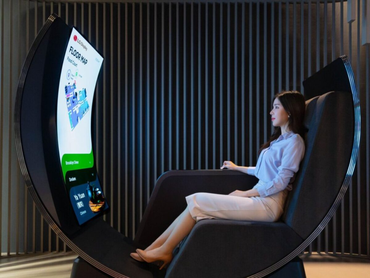 Společnost LG představila speciální OLED displeje pro sportovce