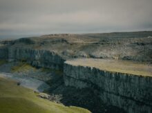 aerial view photography of mountain