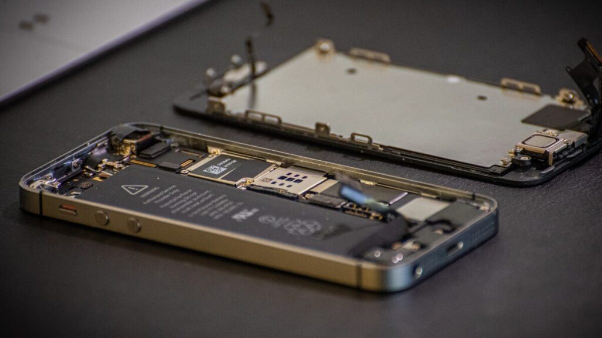 black and gold hard disk drive