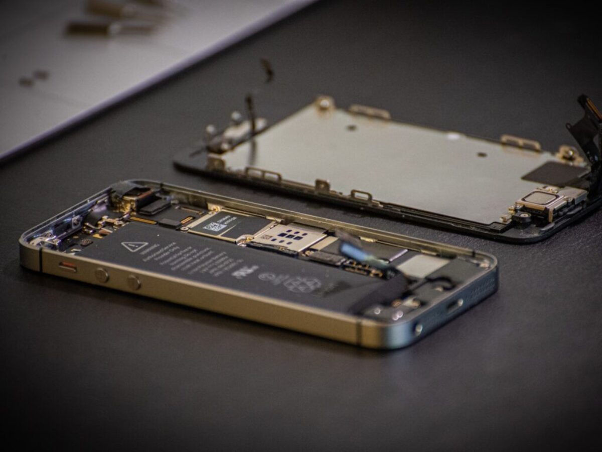black and gold hard disk drive