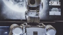 white robot