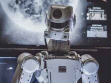white robot