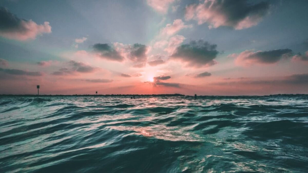 body of water during golden hour
