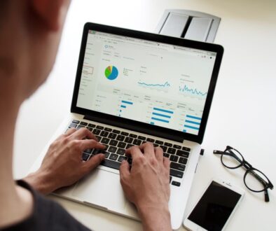 person using MacBook Pro