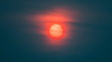 yellow and orange sun