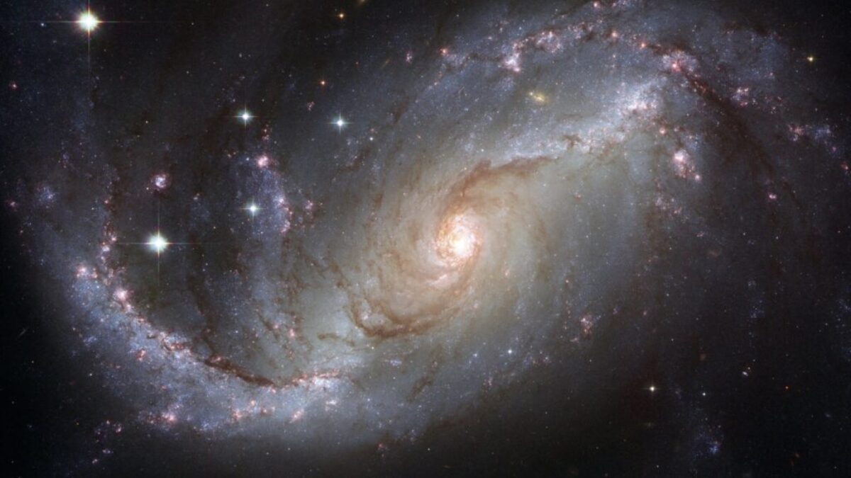 Gray and Black Galaxy Wallpaper