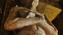 Mummy Sleeping Statue
