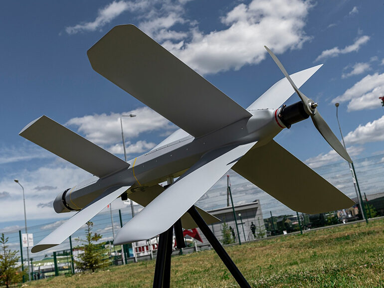 ruský dron Lancet