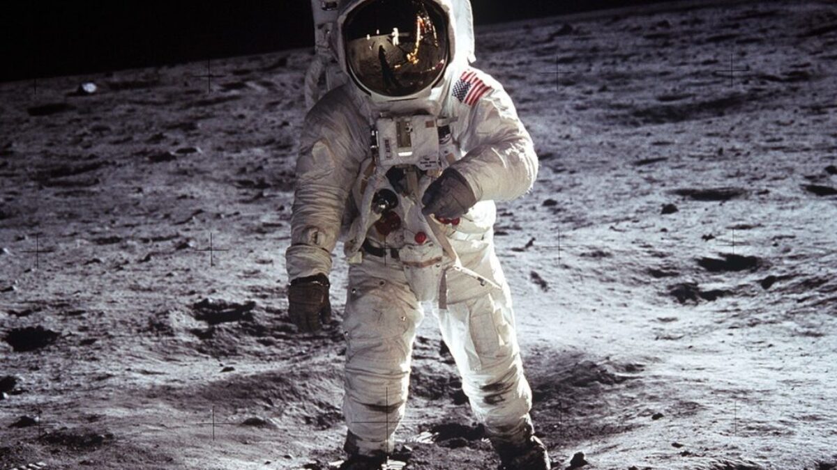 Man in Astronaut Suit