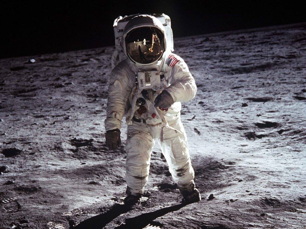 Man in Astronaut Suit