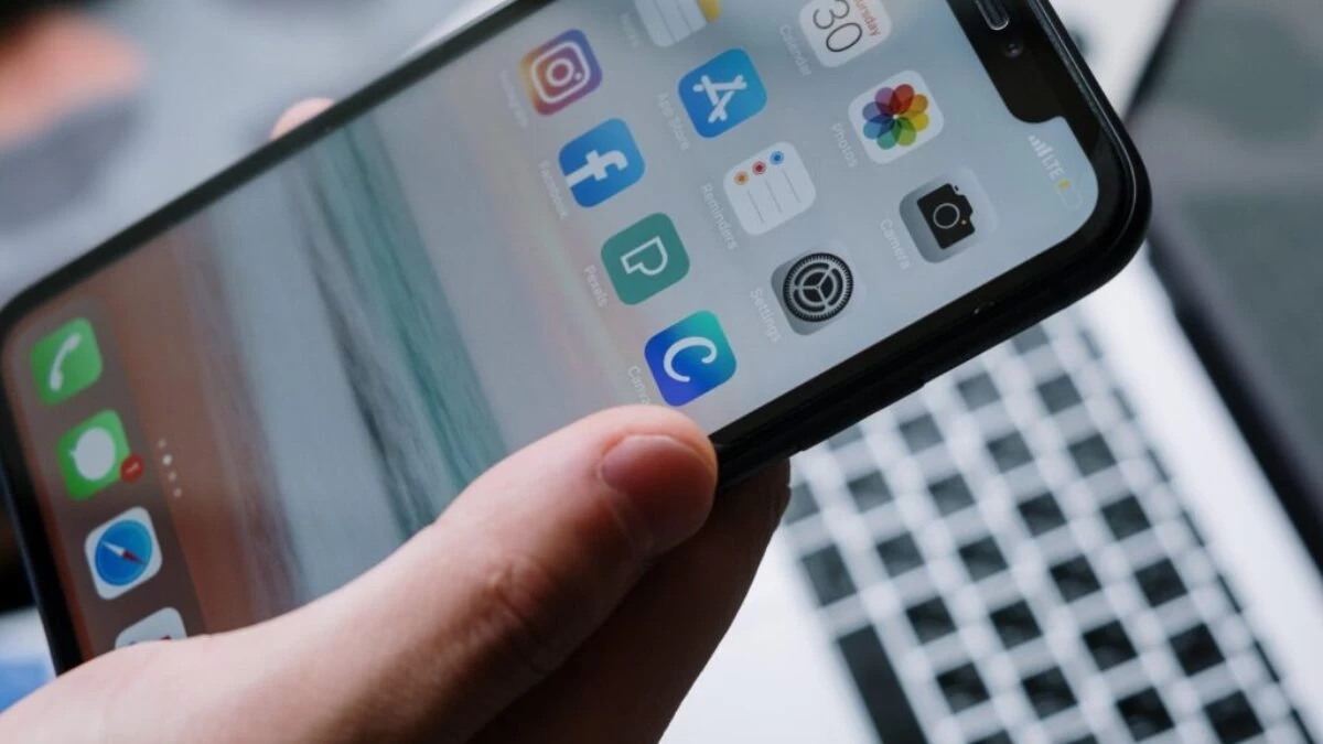Holding a Smartphone