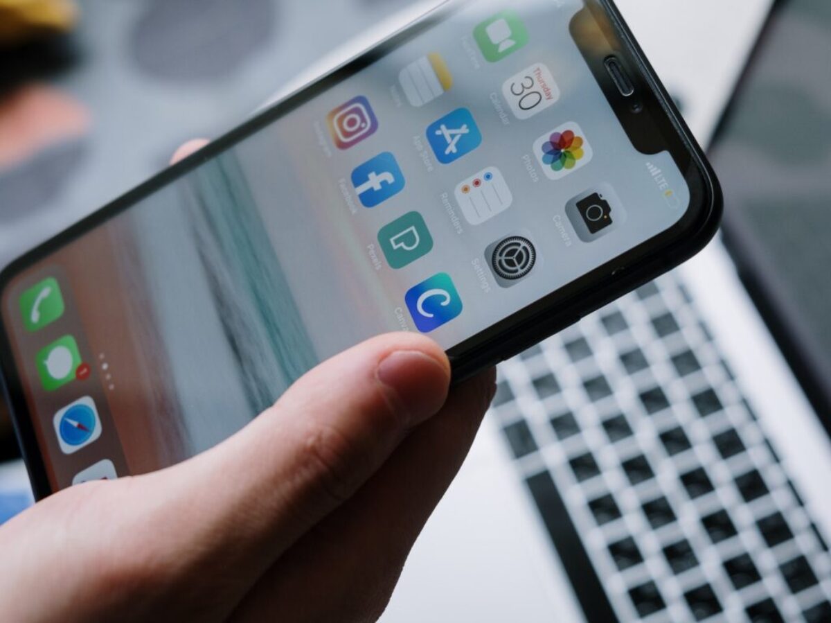 Holding a Smartphone