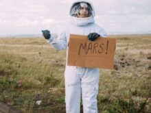 Hitchhiking Astronaut
