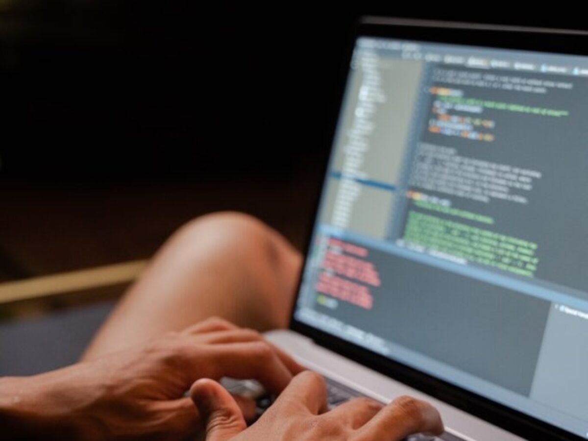 Person Using Macbook Air