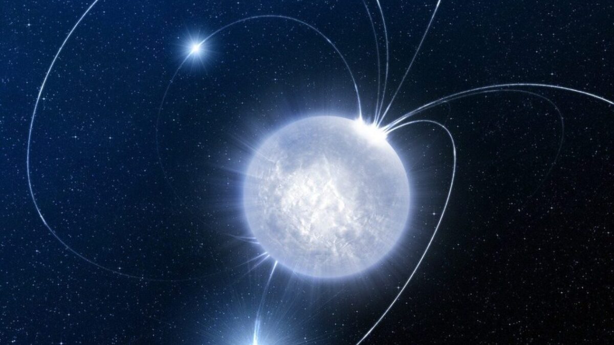 Neutronová magnetická hvězda - magnetar