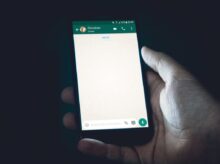 person holding smartphone