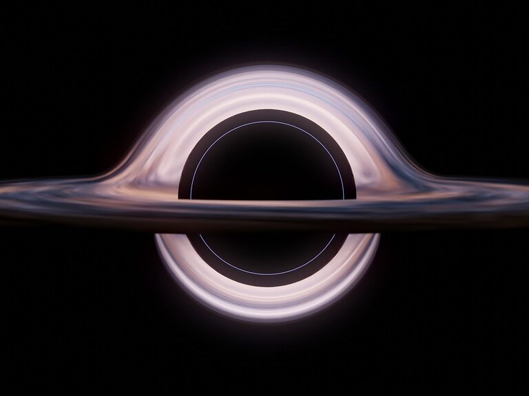 černá díra black hole