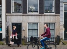 man riding a bicycle